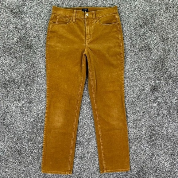 J.CREW Pants - J.Crew Reimagined Light Brown Corduroy Slim Fit Pants‎ Womens 28 Casual Workwear
